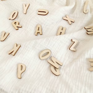 Streudeko Buchstaben | Alphabet | Tischdeko | Einschulungsfeier | Schulkind
