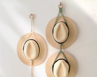 Boho Hat Hanger, Mommy Gifts, Hat Hanging, Farmhouse Hat Decor, Cowboy Hat Rack, Cowboy Hat Holder, Cowboy Hat Hanger, Hat Lover Gift I50