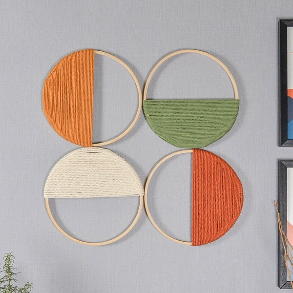 Circle Wall Hanging Etsy