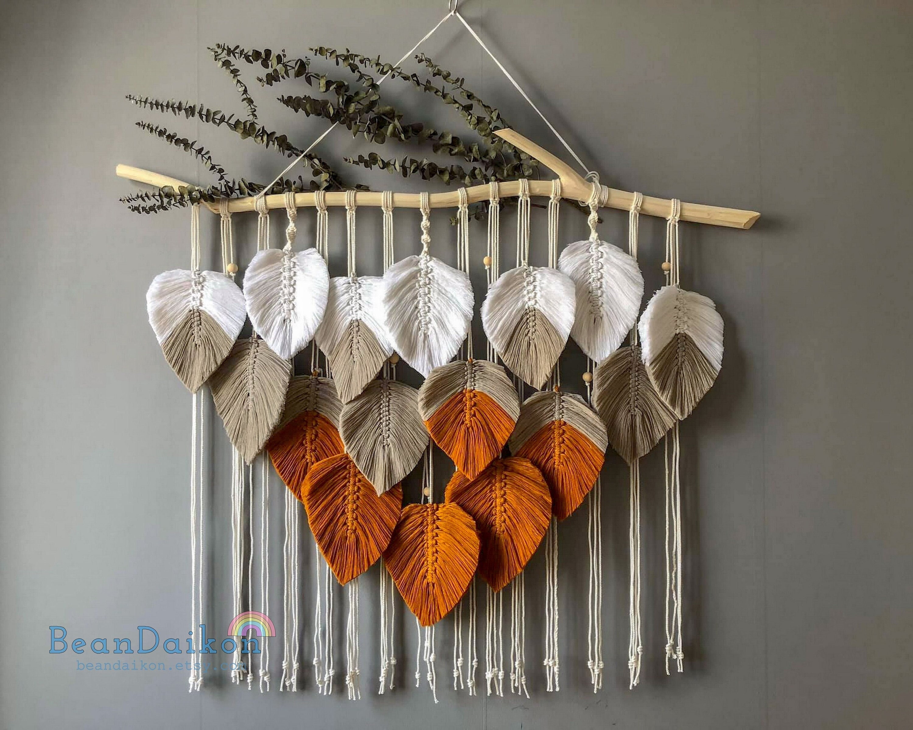Accrochage Mural En Macramé