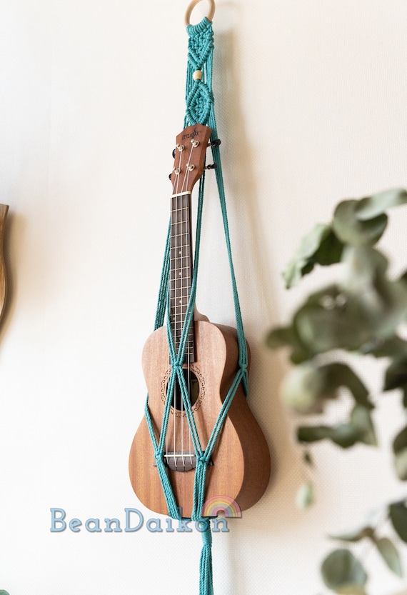 Boho Ukulele Foglie Appese a Parete Porta Ukulele - Etsy Italia