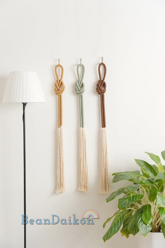 Macrame Knotting Cotton Wall Hanging