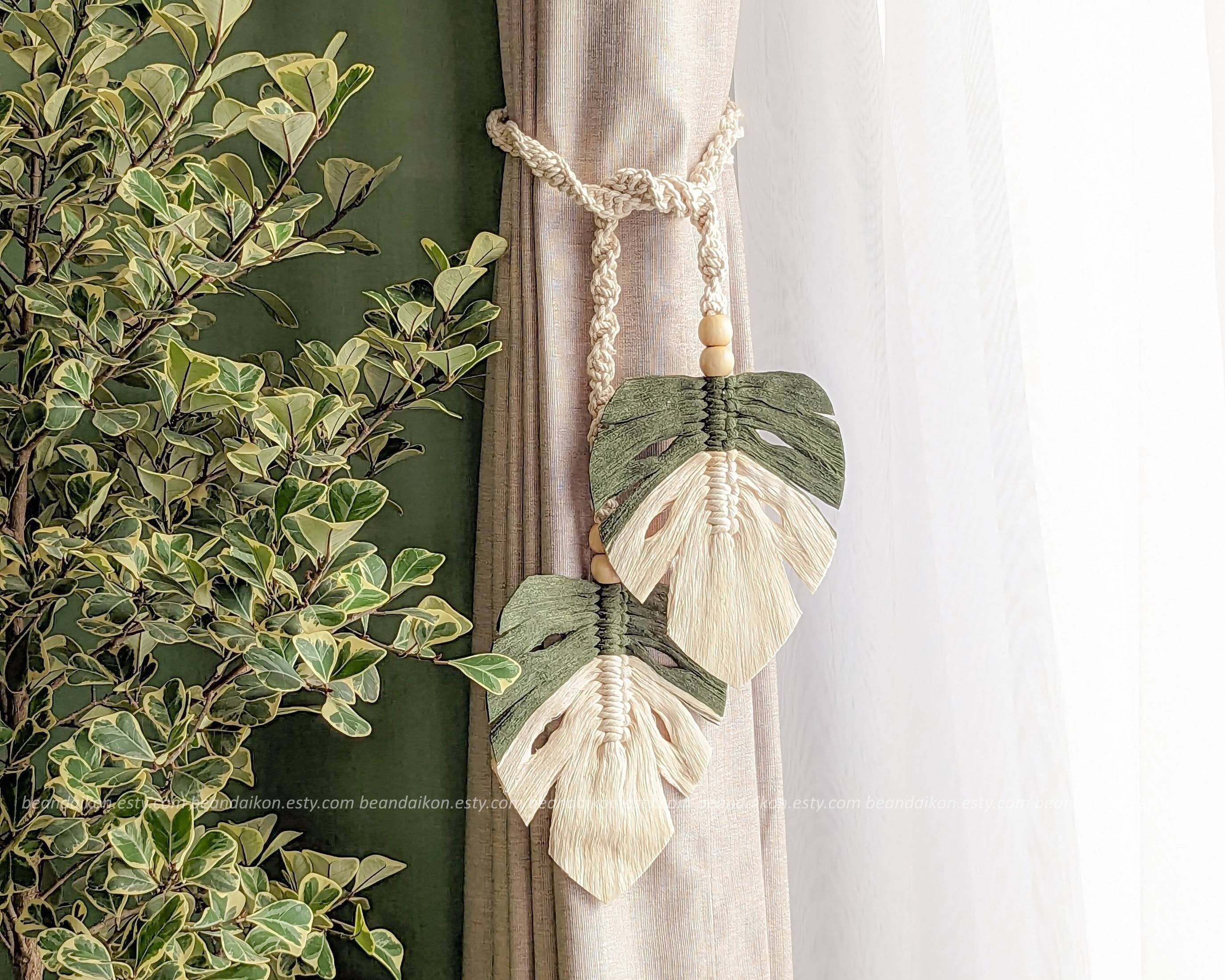 Monstera vorhang - Etsy.de
