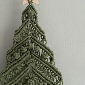 Macrame Craft Kit, Christmas Tree Kit, Kit for Adults, Macrame ...