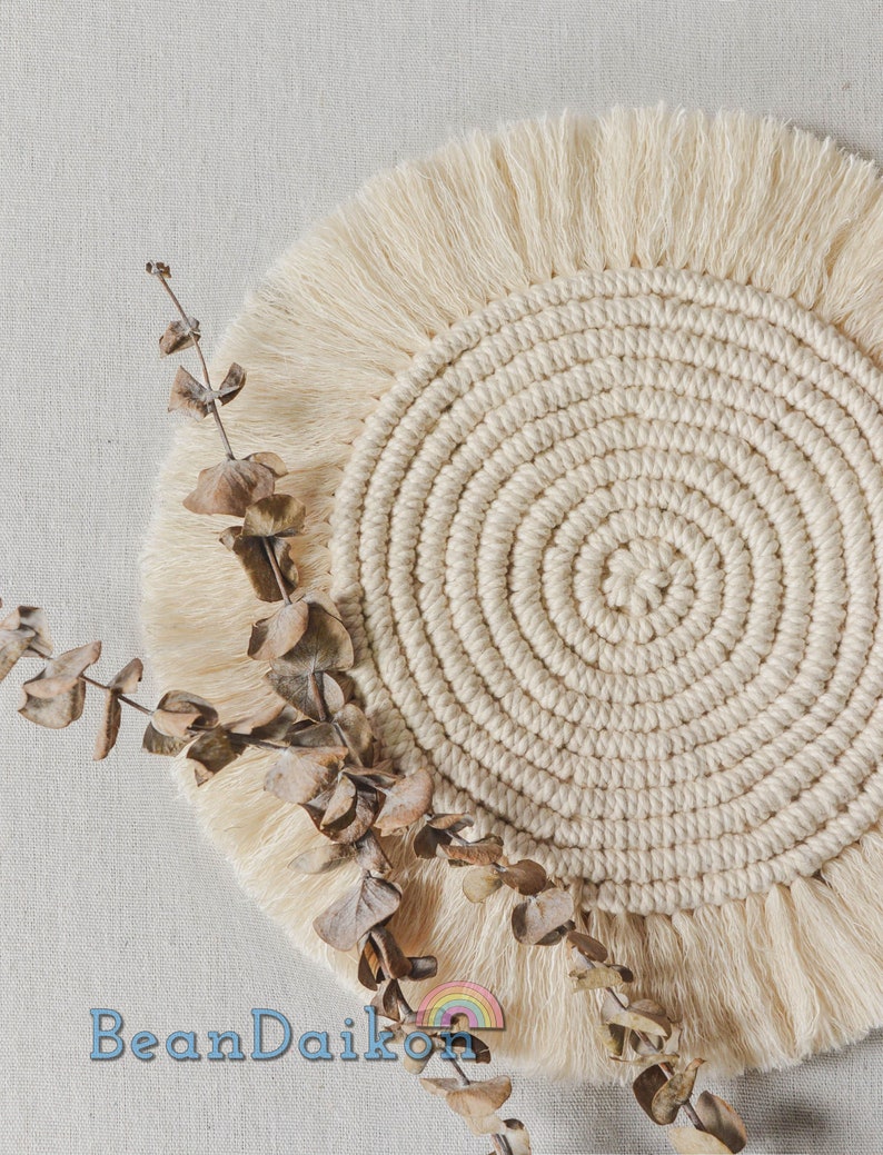 Boho Placemats More Colors Placemats Sets Macrame Placemat Etsy