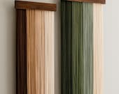 Yarn Wall Hanging Boho Home Decor Large Macrame Rustic Textile Art W76