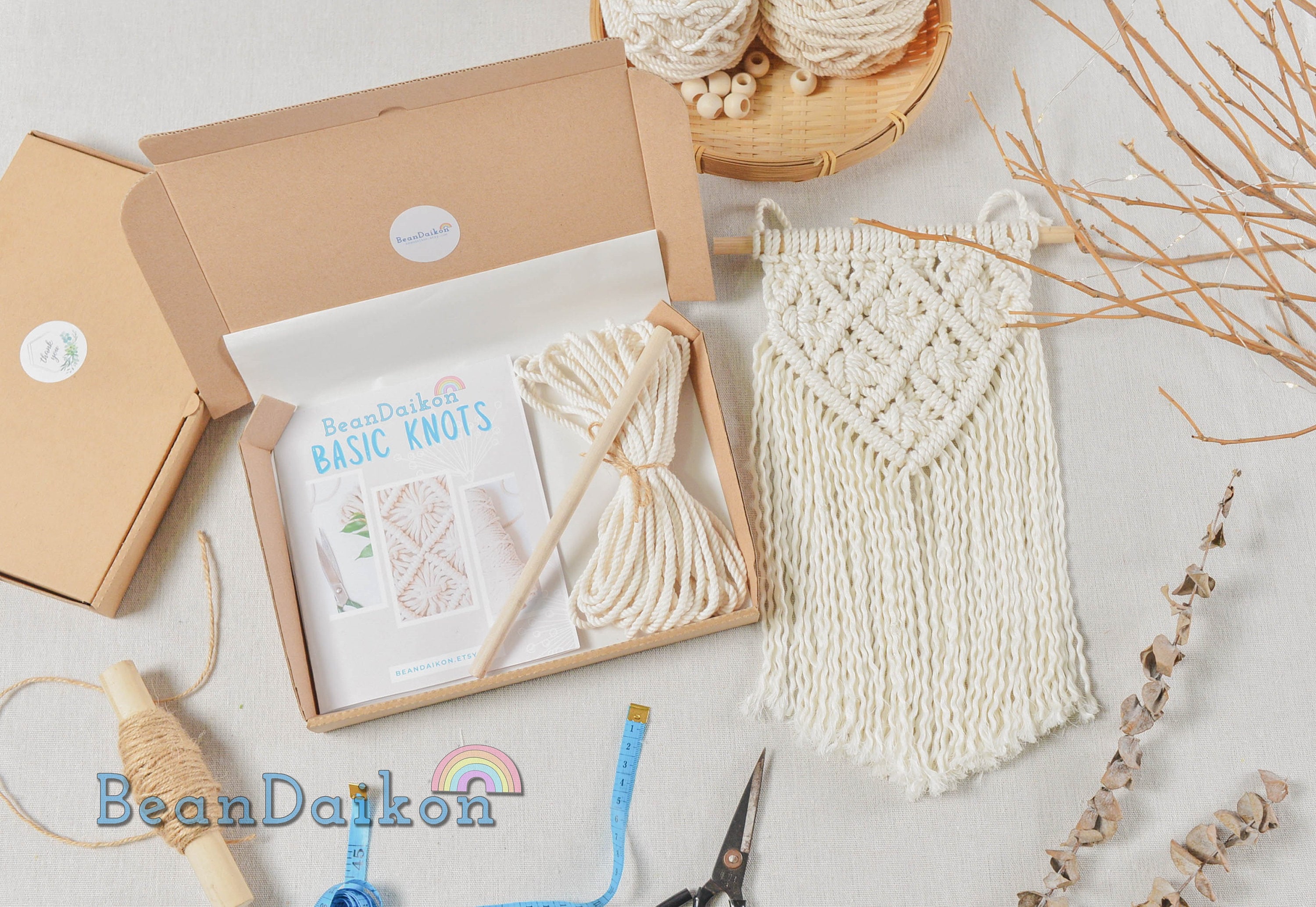 Crochet Knitting Kit With Storage Bag Diy Hand - Temu