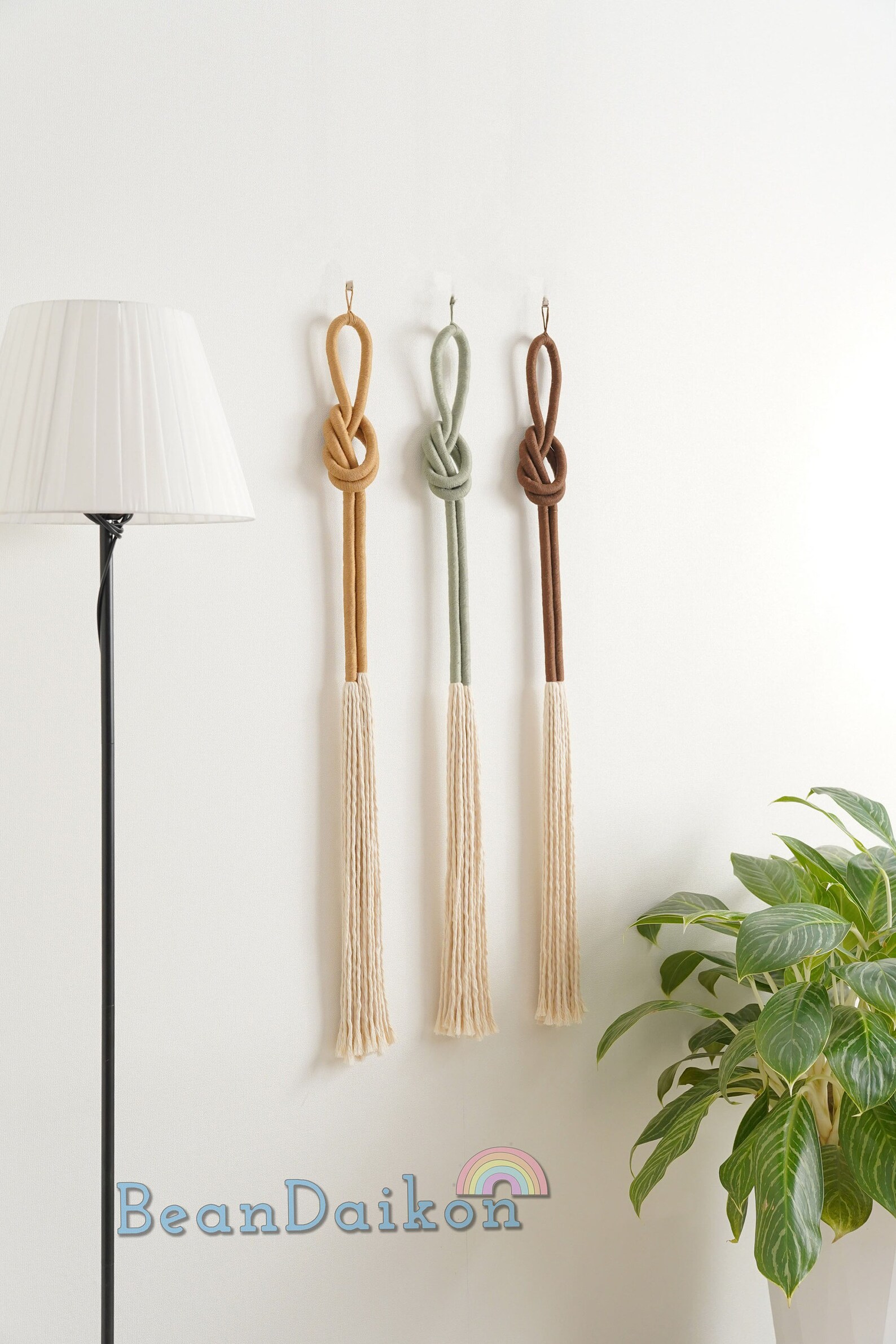 Wrapped Knot Wall Hanging Rope Art Modern Macrame Rope Wall - Etsy