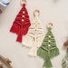 Christmas Tree Macrame Pattern PDF Instuction, How to Pattern, Kit for ...