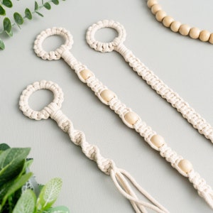 Macrame Plant Hanger Uitbreiding, Macrame Extender, Macrame Mobiele Uitbreiding, Plant Houder Extender, Hangende Uitbreiding, Plafond Extender H17