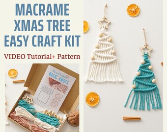 Macrame Xmas Tree Craft, Diy Kit For Teens, Arts Crafts Adults, Christmas Activities, Bohemian Decor, Date Night Ideas, Holiday Decor K24