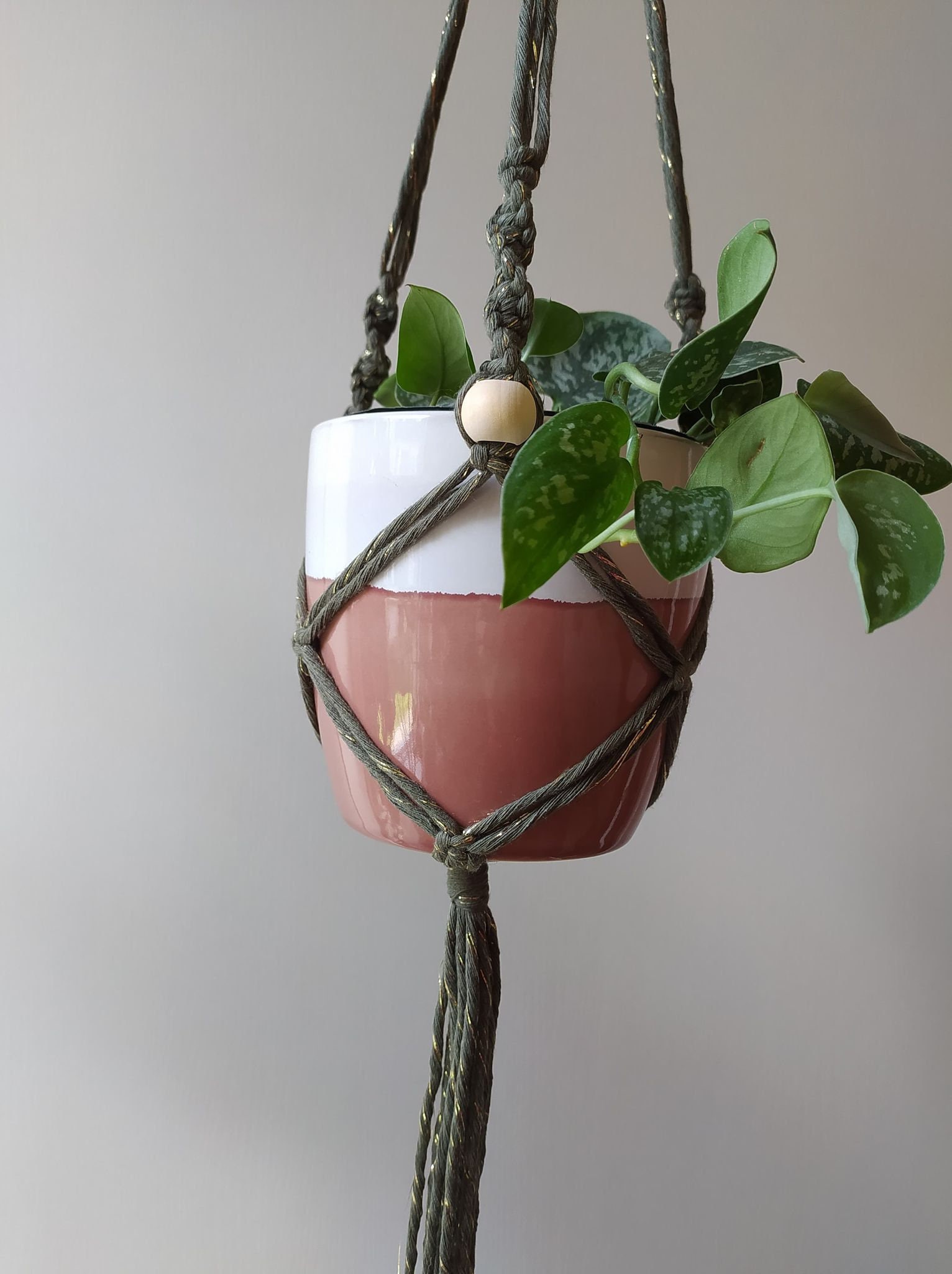 Constant - Suspension Pour Plante en Macramé