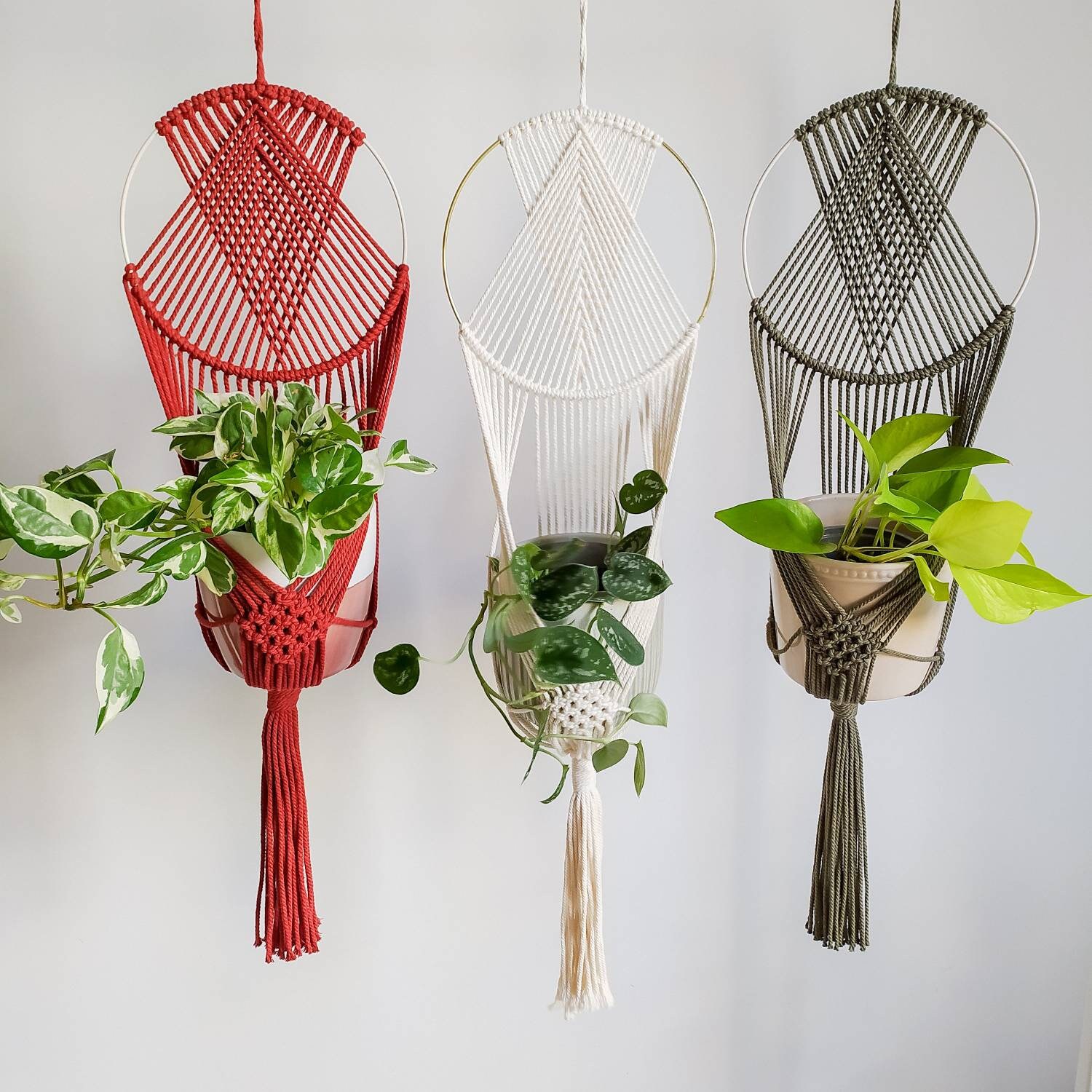 Helios - Suspension Pour Plante en Macramé | Plant Hanger