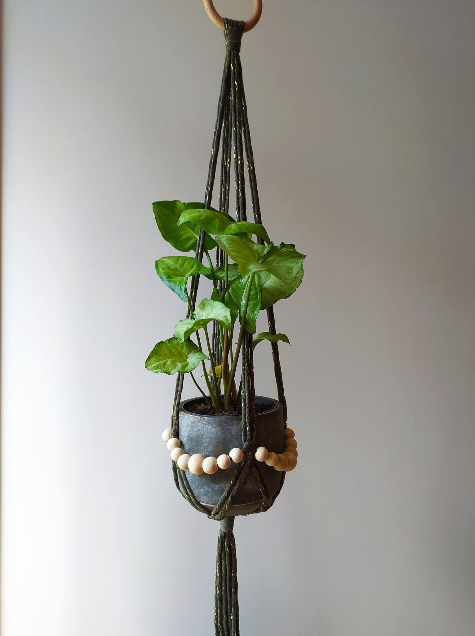 Gaspard - Suspension Pour Plante en Macramé