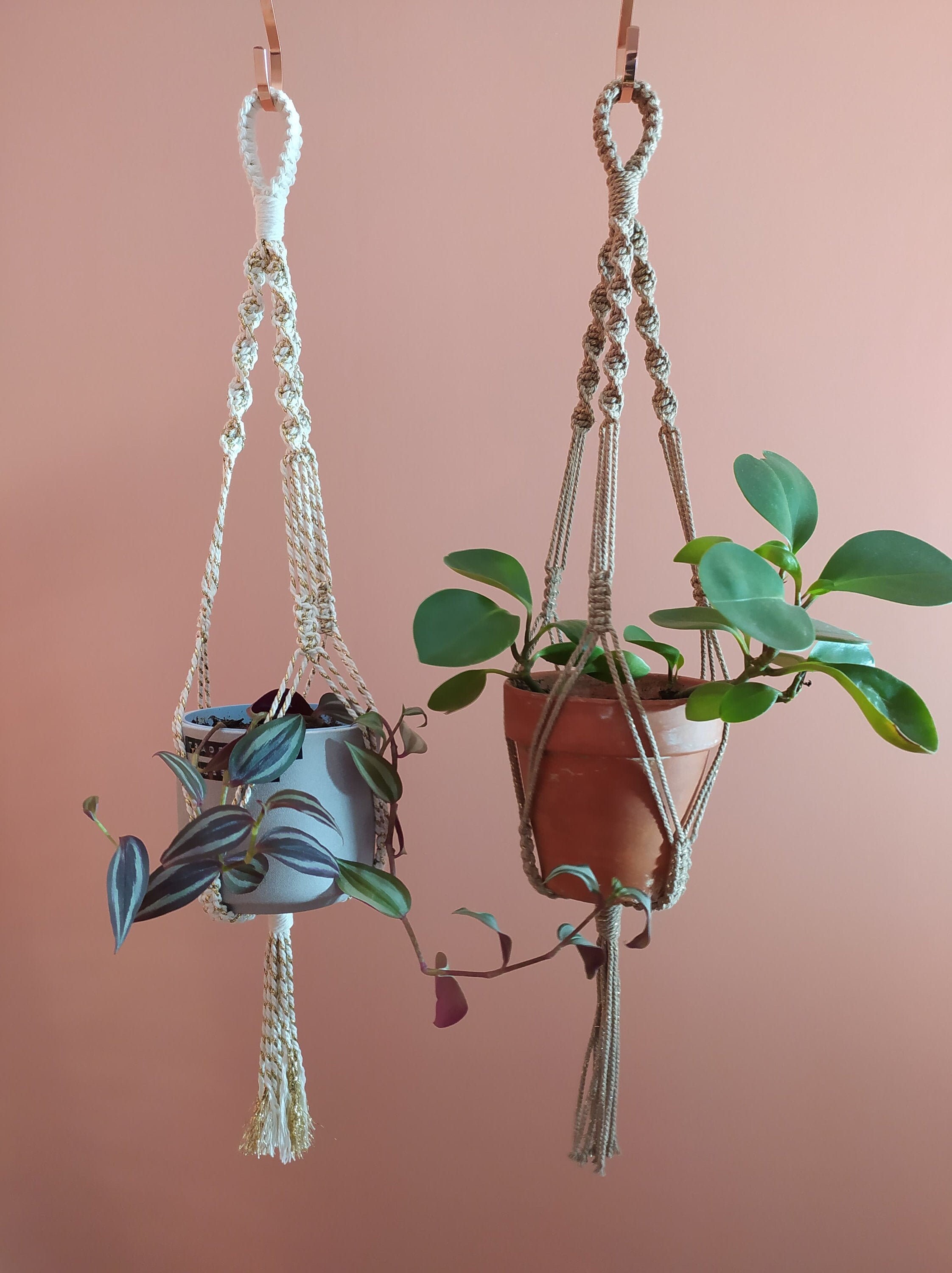 Elena - Suspension Pour Plante en Macramé