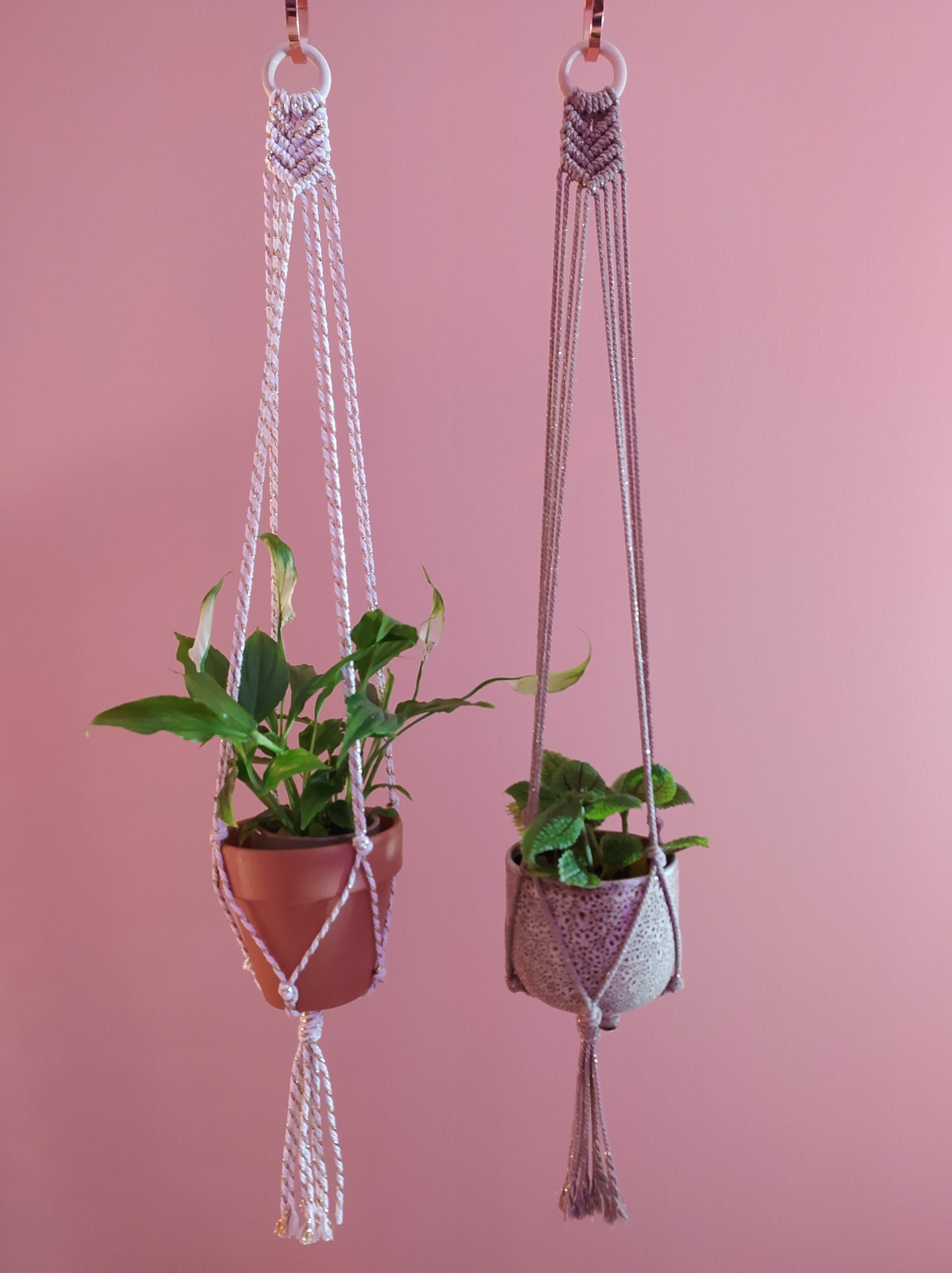 Lya - Suspension Pour Plante en Macramé