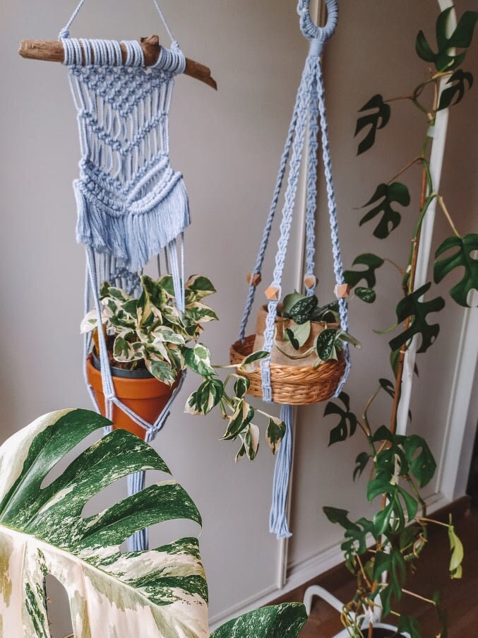 Lilou & Coline - Suspension Pour Plante en Macramé