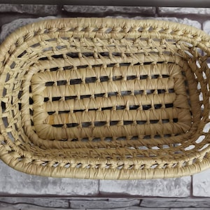 basket bread basket gift basket palm leaf