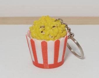 Clicking Keychains: Individual or Set of 3, Fidget Toy, Food Themed Set 2