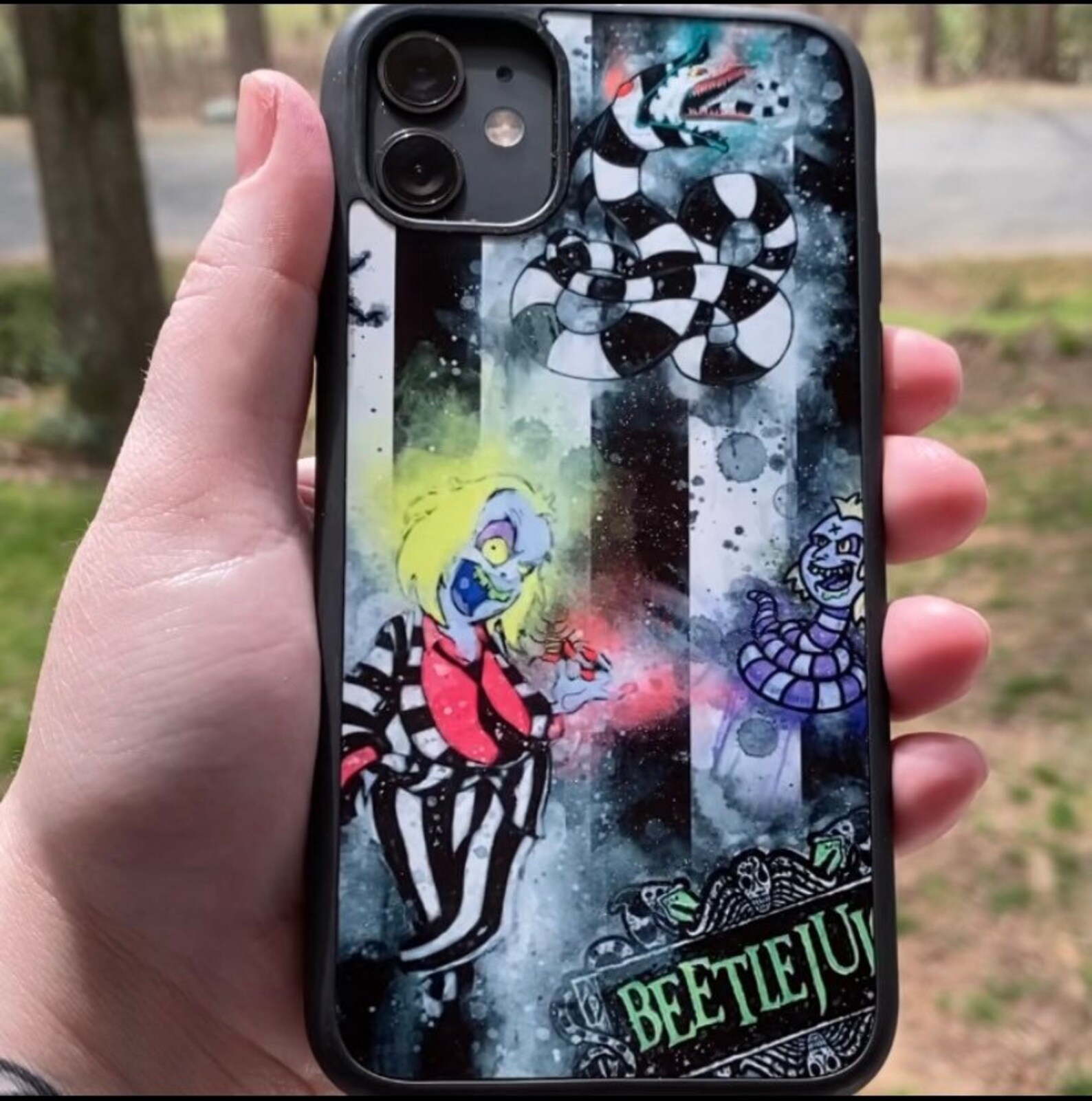80s Beetlejuice Phone Case Etsy