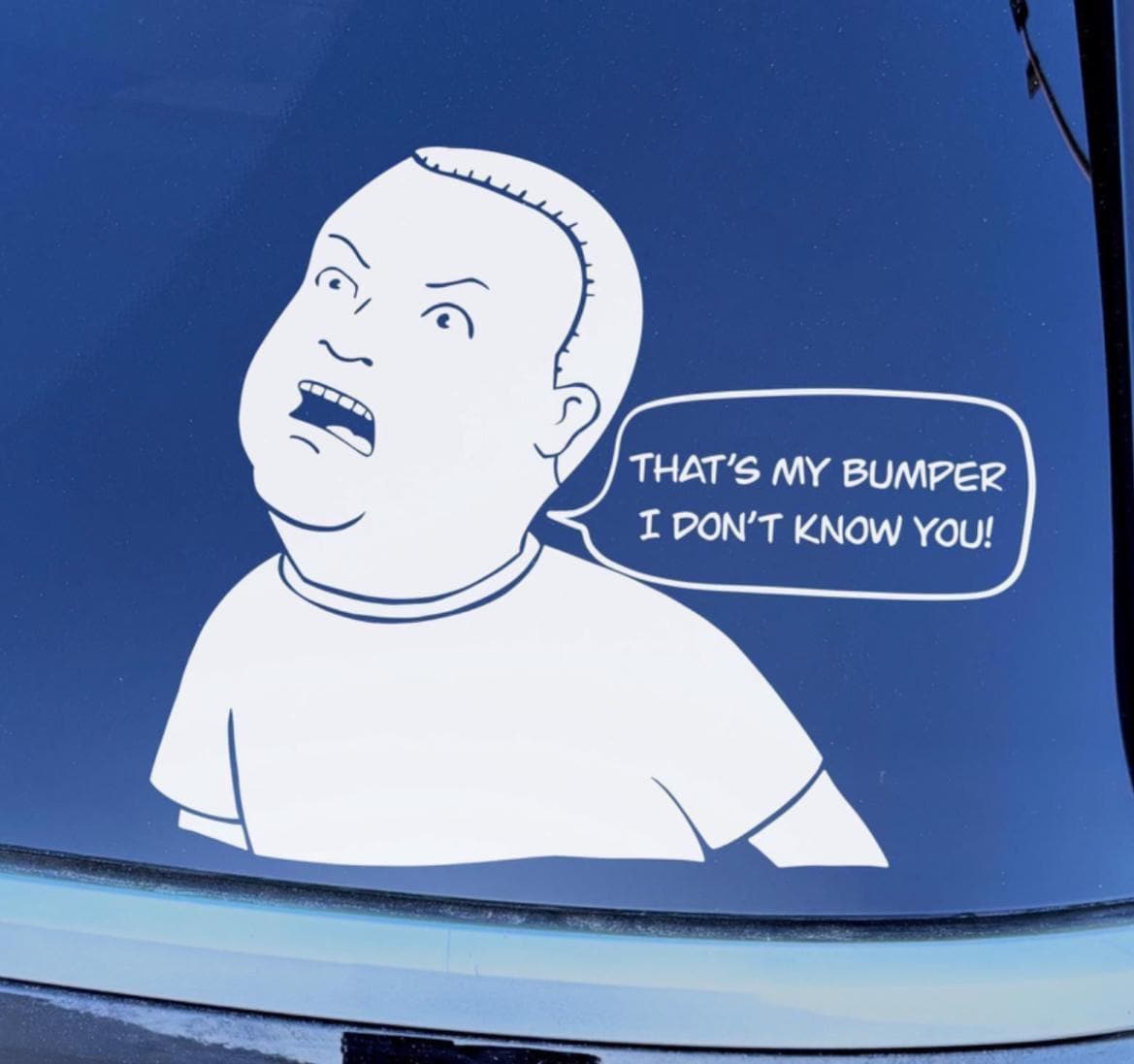 That’s My Bumper I Don’t Know You Car Decals Funny Bumper Stickers Funny Car Vinyl Decal Sticker Bumper Car Decor Car Accessories