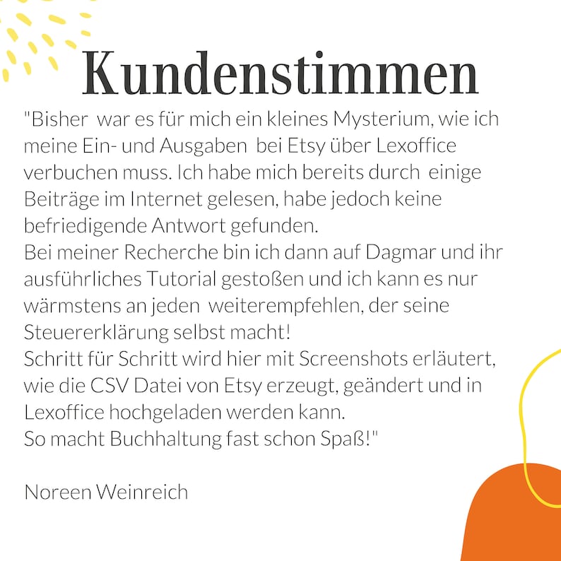 Bearbeitung der Etsy Gebührenabrechnung CSV Datei // Anleitung // für Lexoffice und sevDesk // Buchhaltung für Etsy Verkäufer // deutsch Bild 8