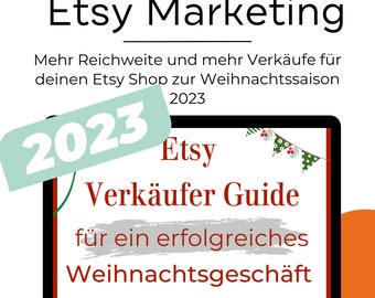 Etsy Verkäufer Tipps für ein erfolgreiches Weihnachtsgeschäft 2023 von Kassenklingeln  |  Erfolgreich auf Etsy verkaufen  | Etsy Shop Tipps