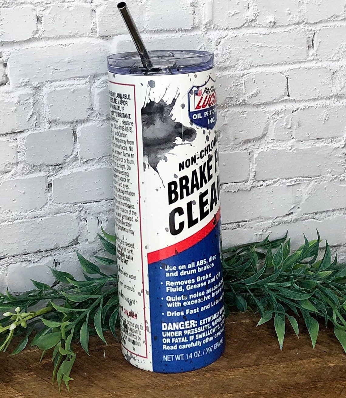 Mechanics brake cleaner 20 oz. Tumbler Drinkware For mechanics Etsy