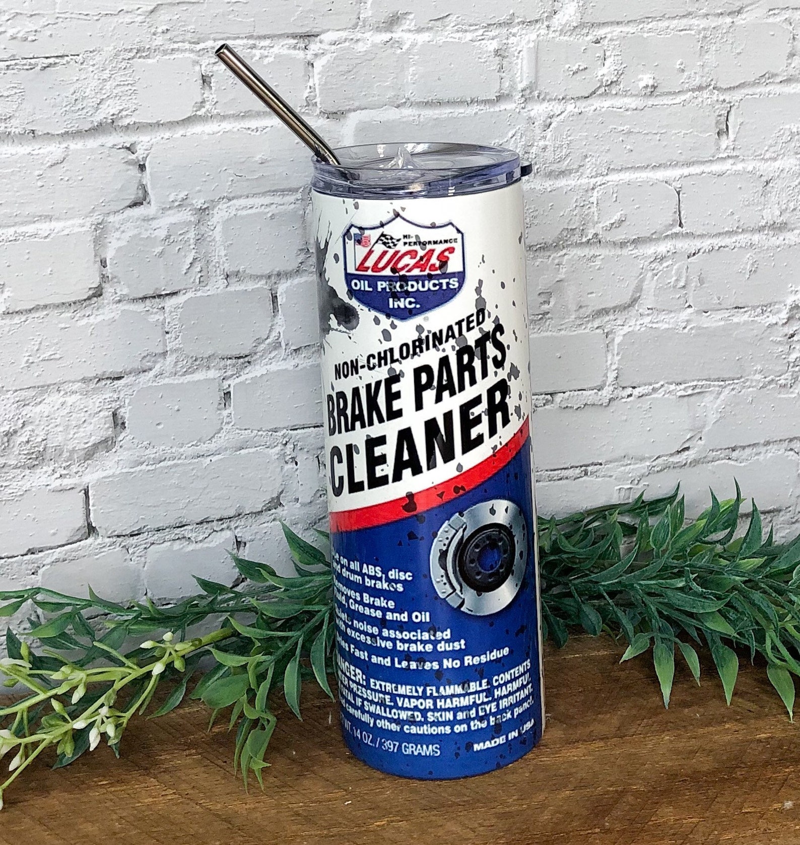 Mechanics brake cleaner 20 oz. Tumbler Drinkware For mechanics Etsy