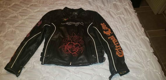 Ed hardy motorcycle jacket - Gem