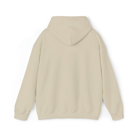 Beige gildan hoodie sale