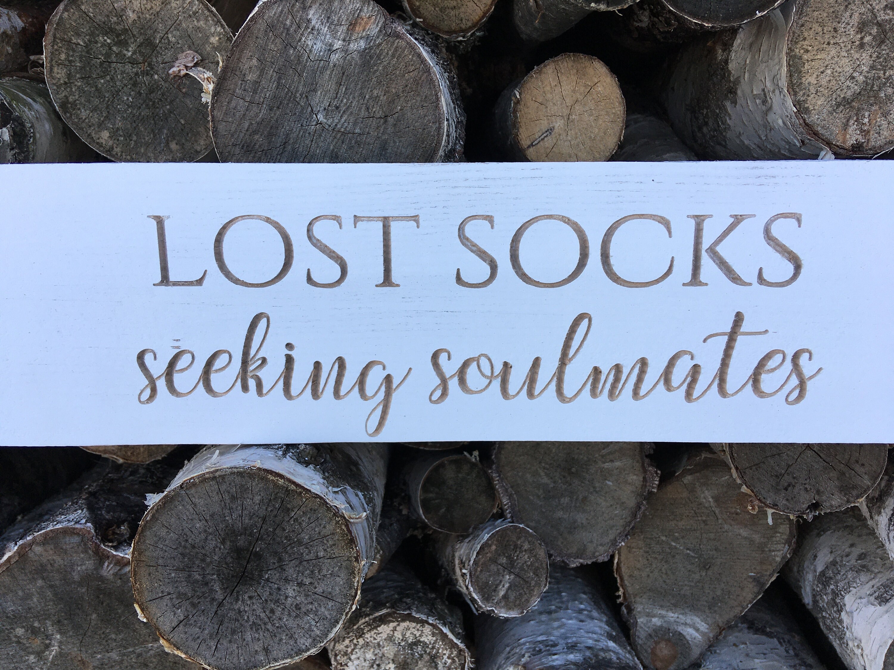 Lost Socks Funny Sign Wall Decor Home Sign. Etsy UK