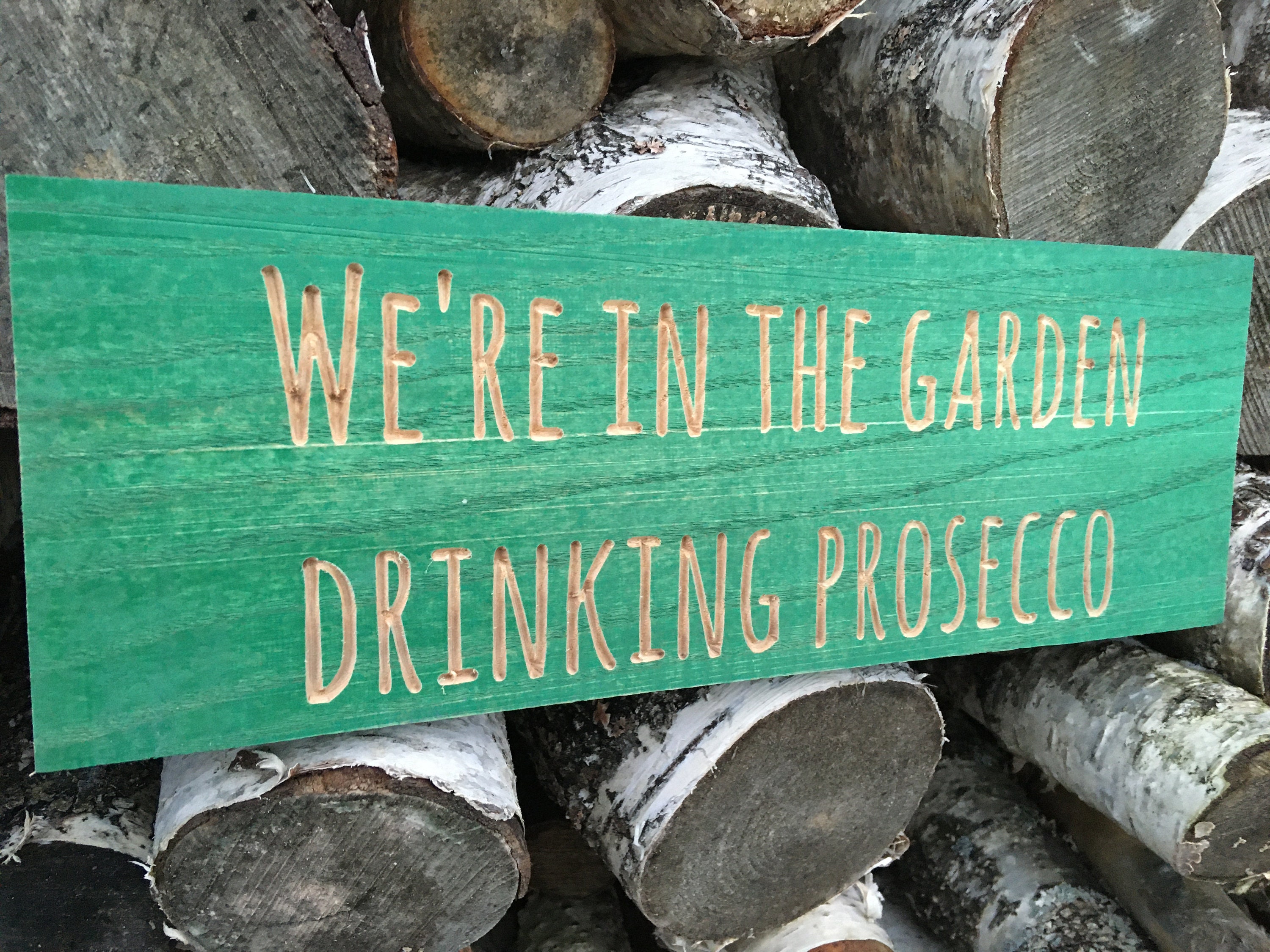 Garden Sign Etsy