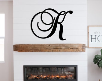 Large Wall Decor Letters 12 Wooden Letter K