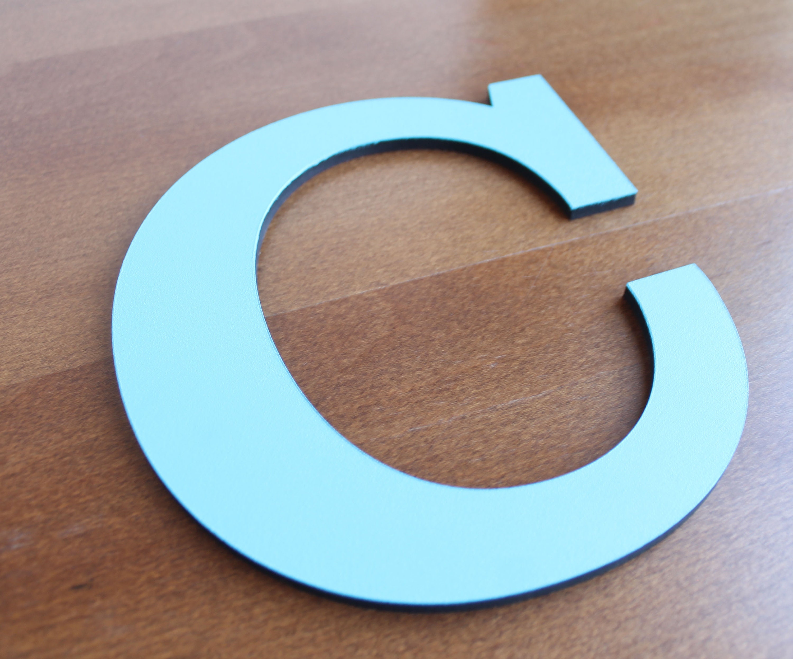 Large Wooden Letters Big Wood Letter 'C' Hand Etsy