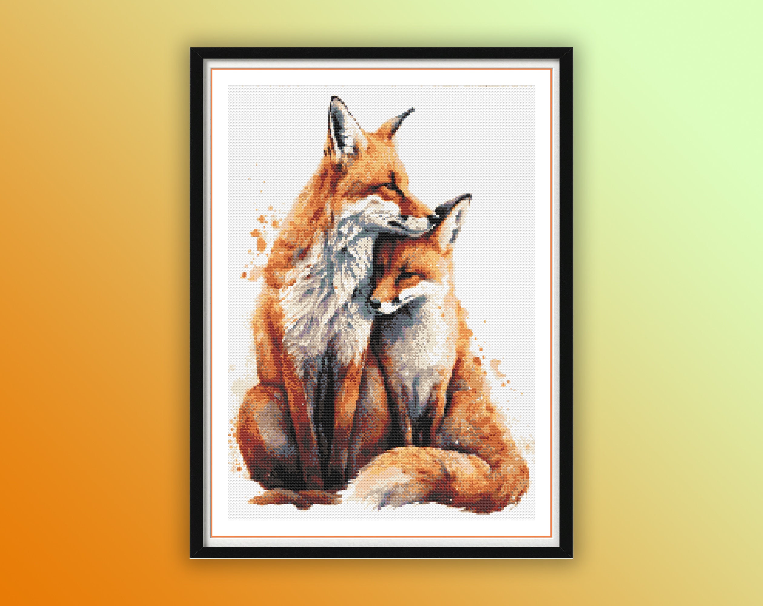 Fox by Riolis Cross Stitch Kit 1510 New Unopened 
