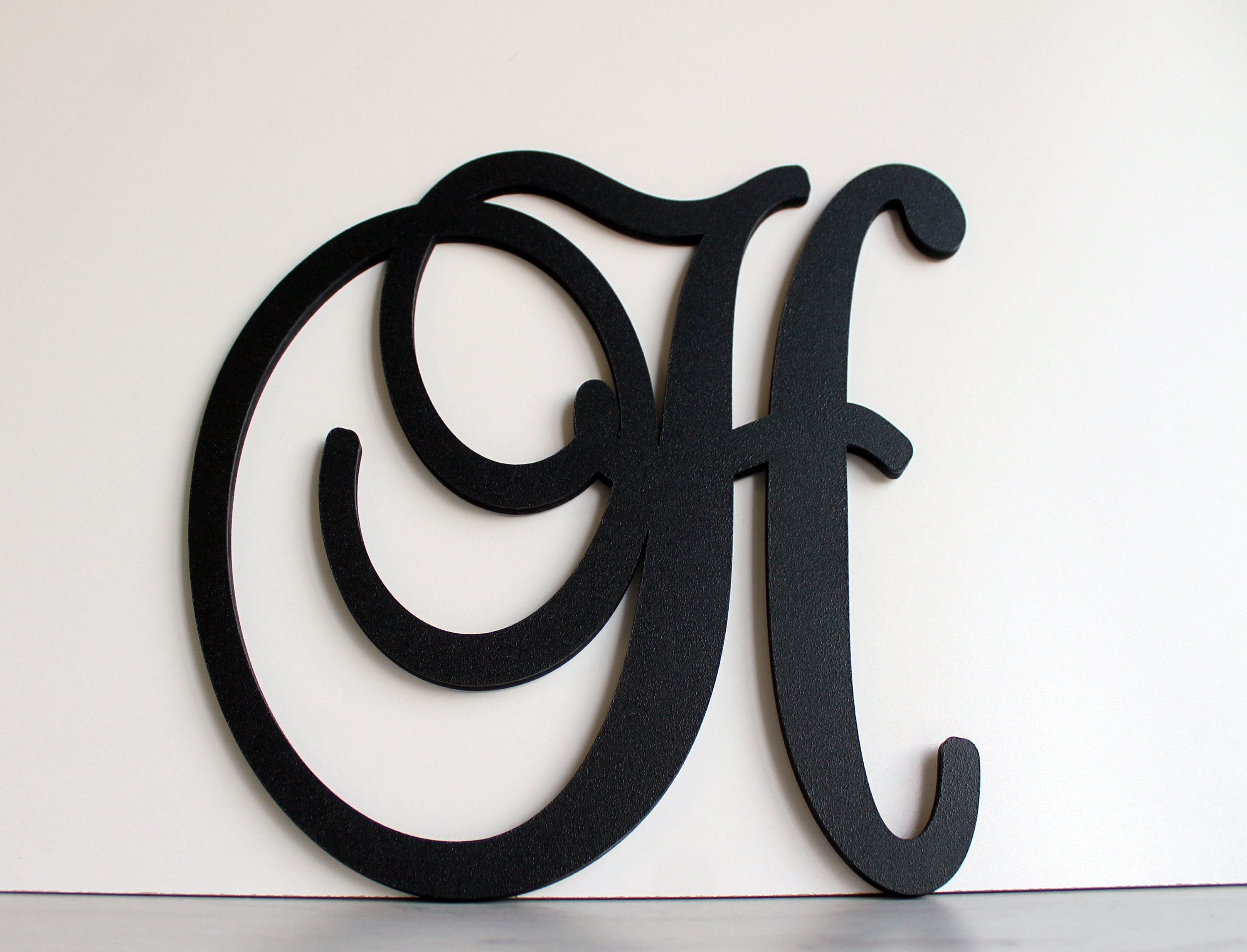 Large Wooden Letters Big Wood Letter H Hand Painted Wooden Etsy