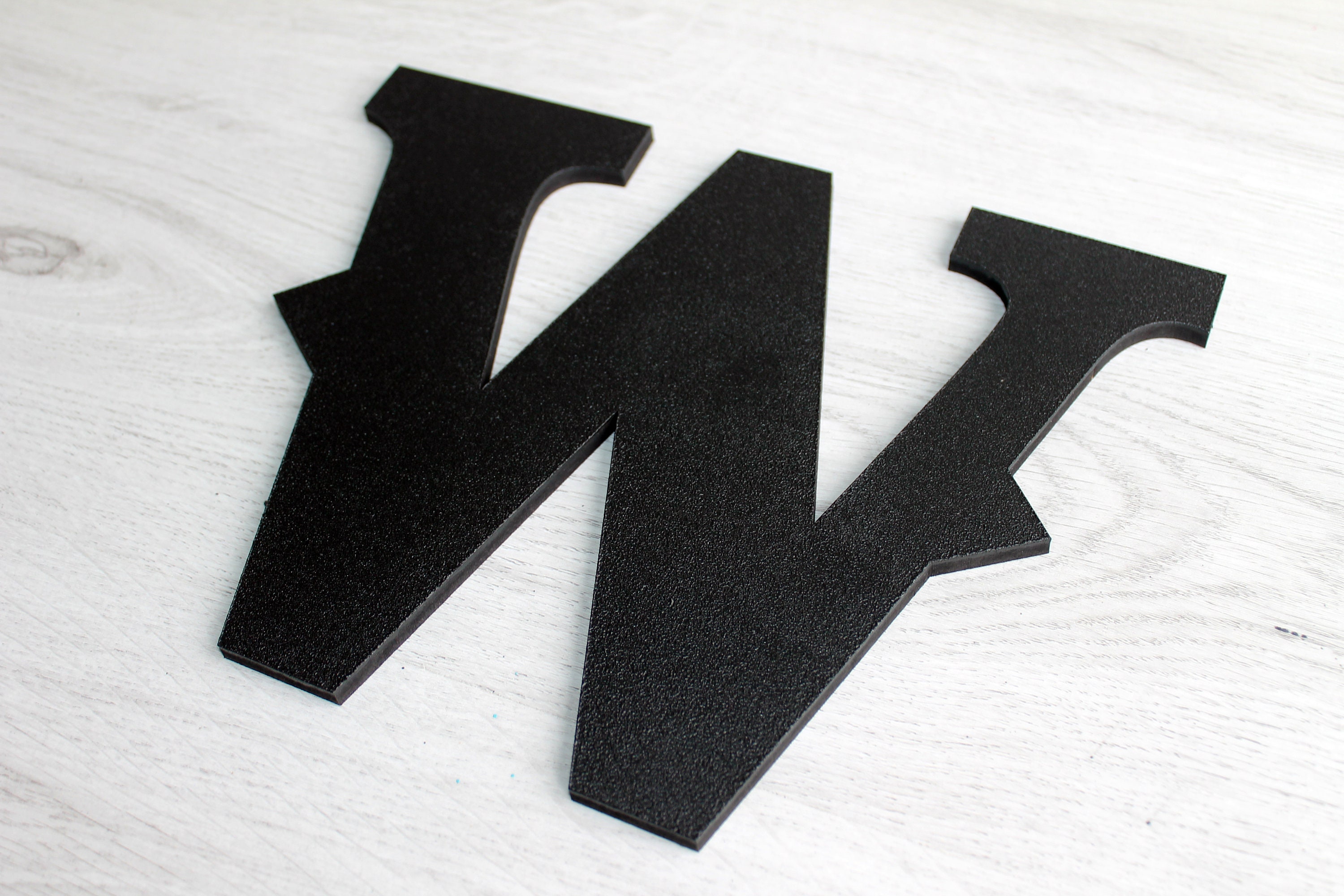 Large Wooden Letters Big Wood Letter 'W' Hand Etsy