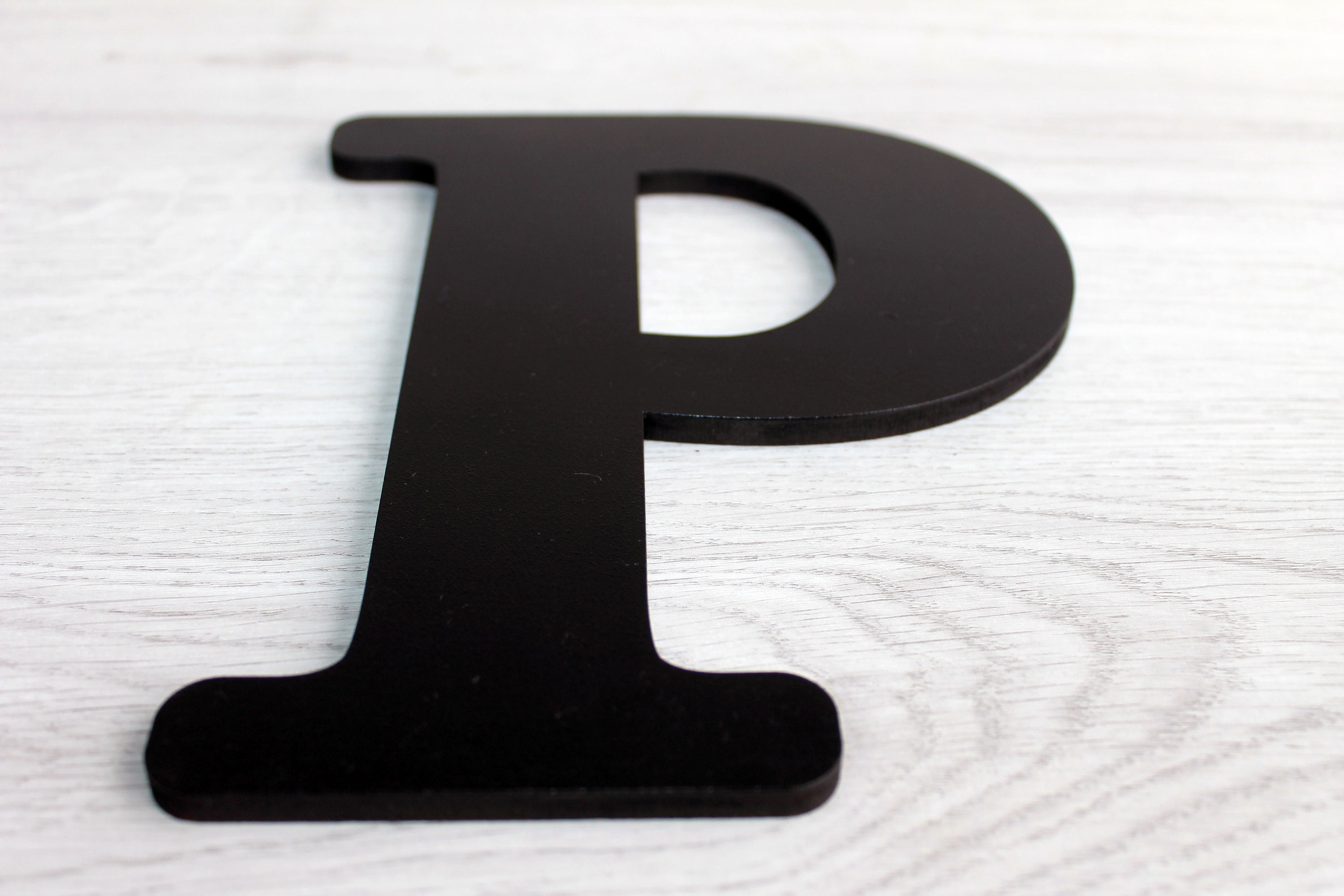 Large Wooden Letters Big Wood Letter 'P' Painted Etsy