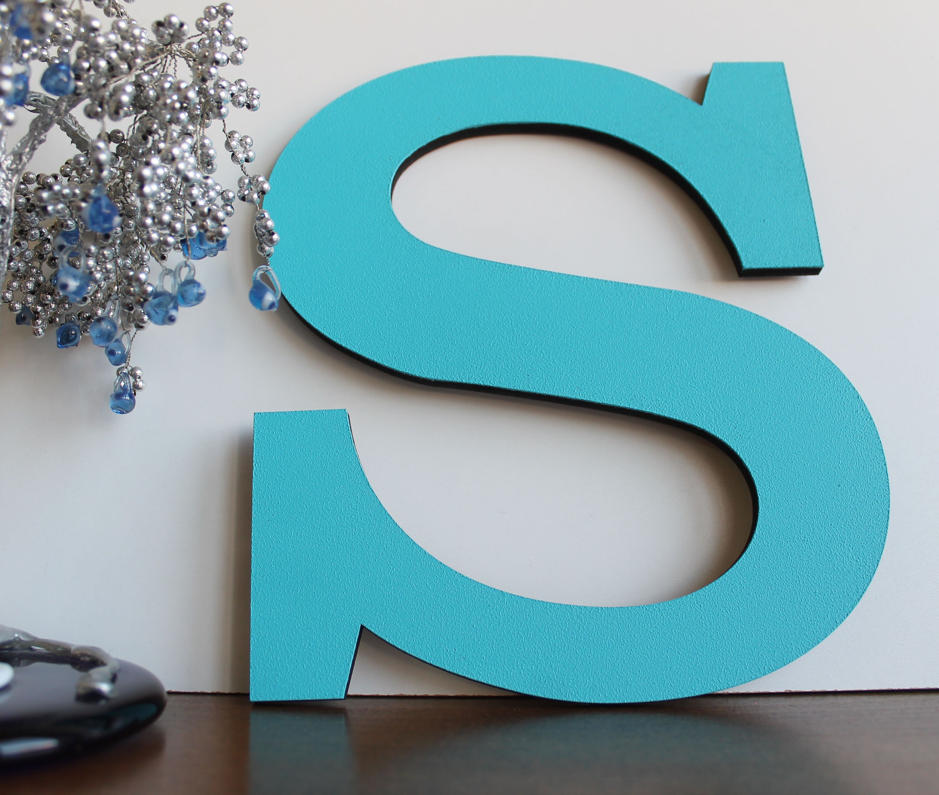 Large Wooden Letters Big Wood Letter 'S' Hand Etsy