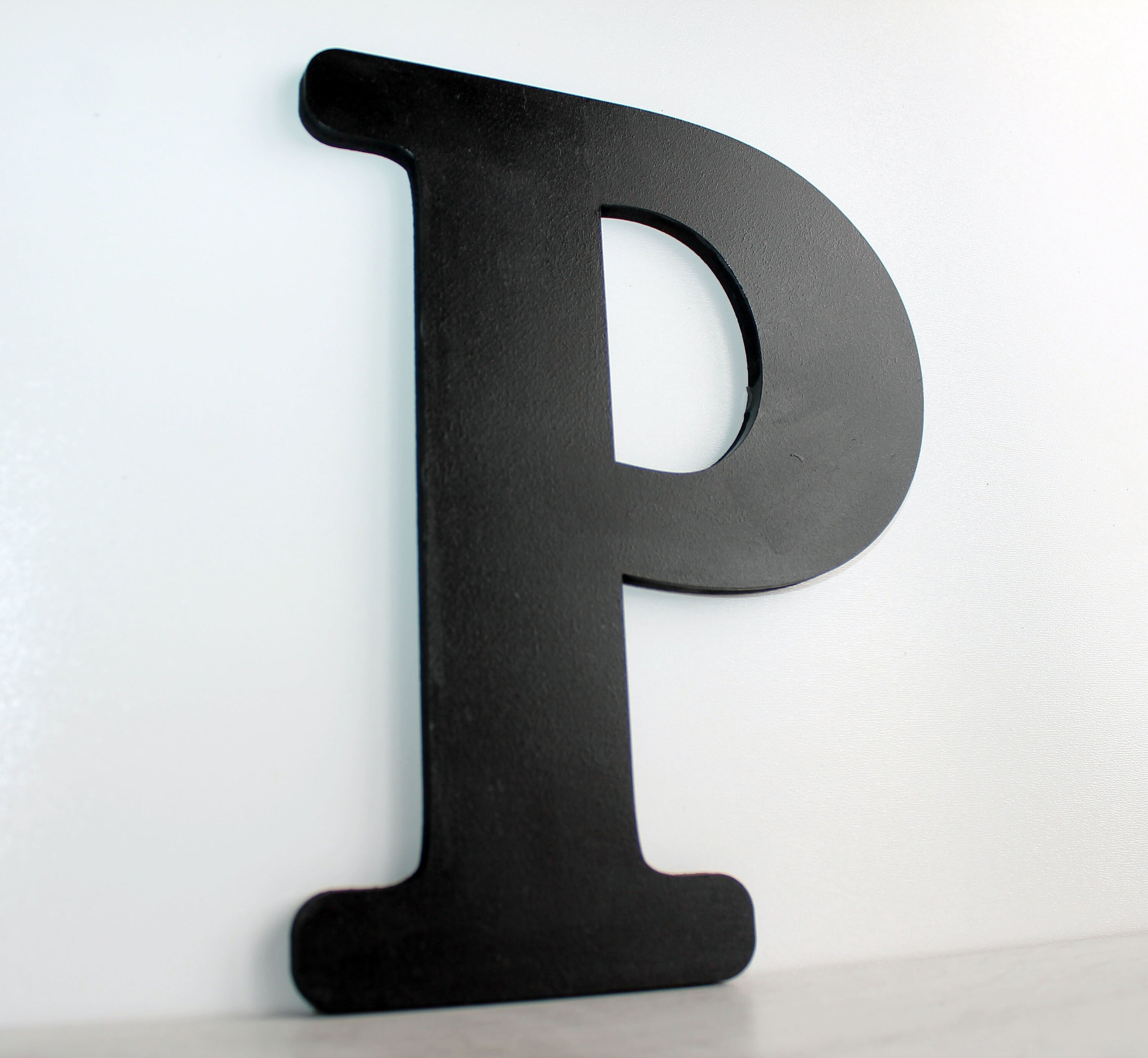 Large Wooden Letters Big Wood Letter 'P' Painted Etsy