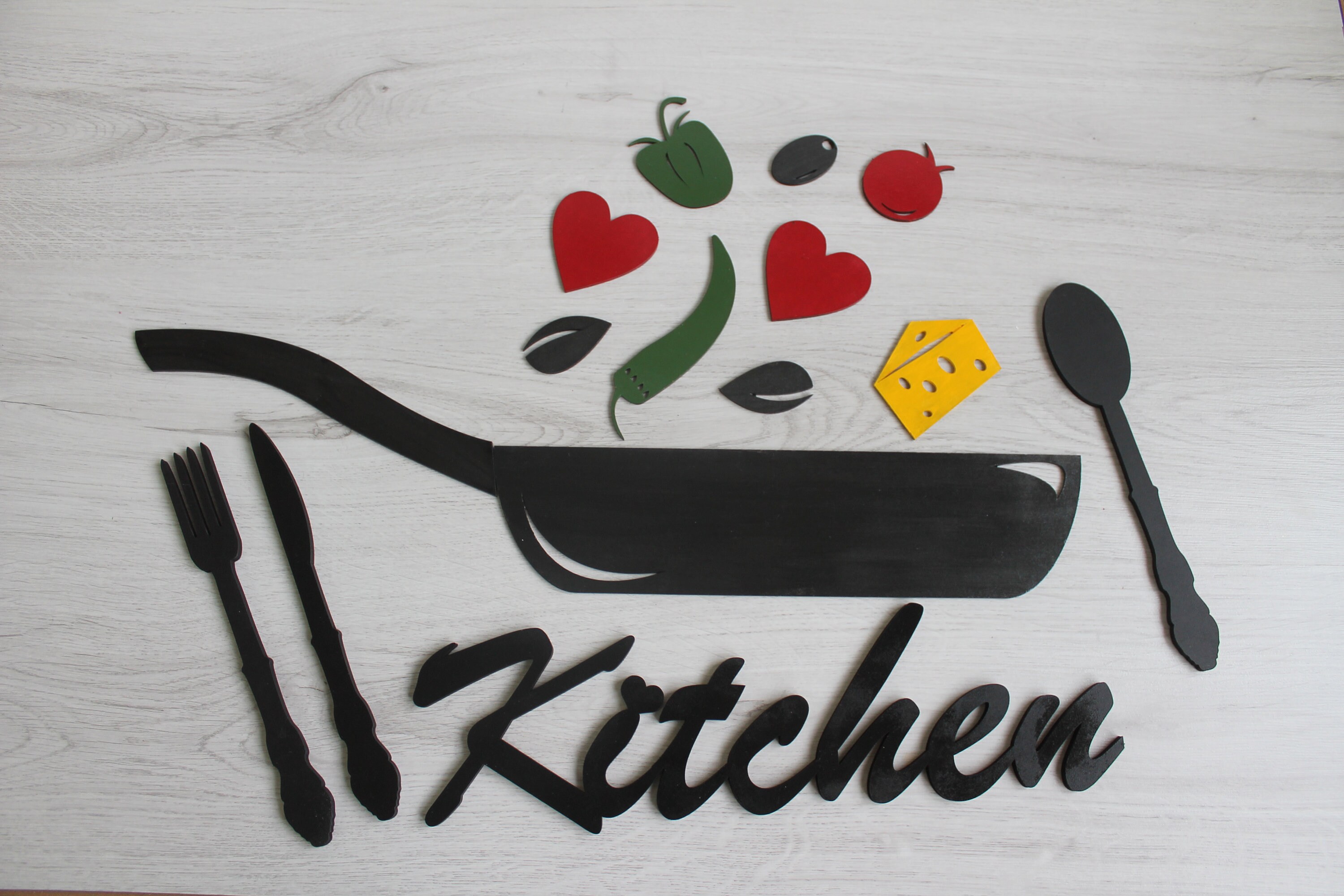 Custom Kitchen Sign. Personalised Wooden Kitchen Wall Sign. Etsy