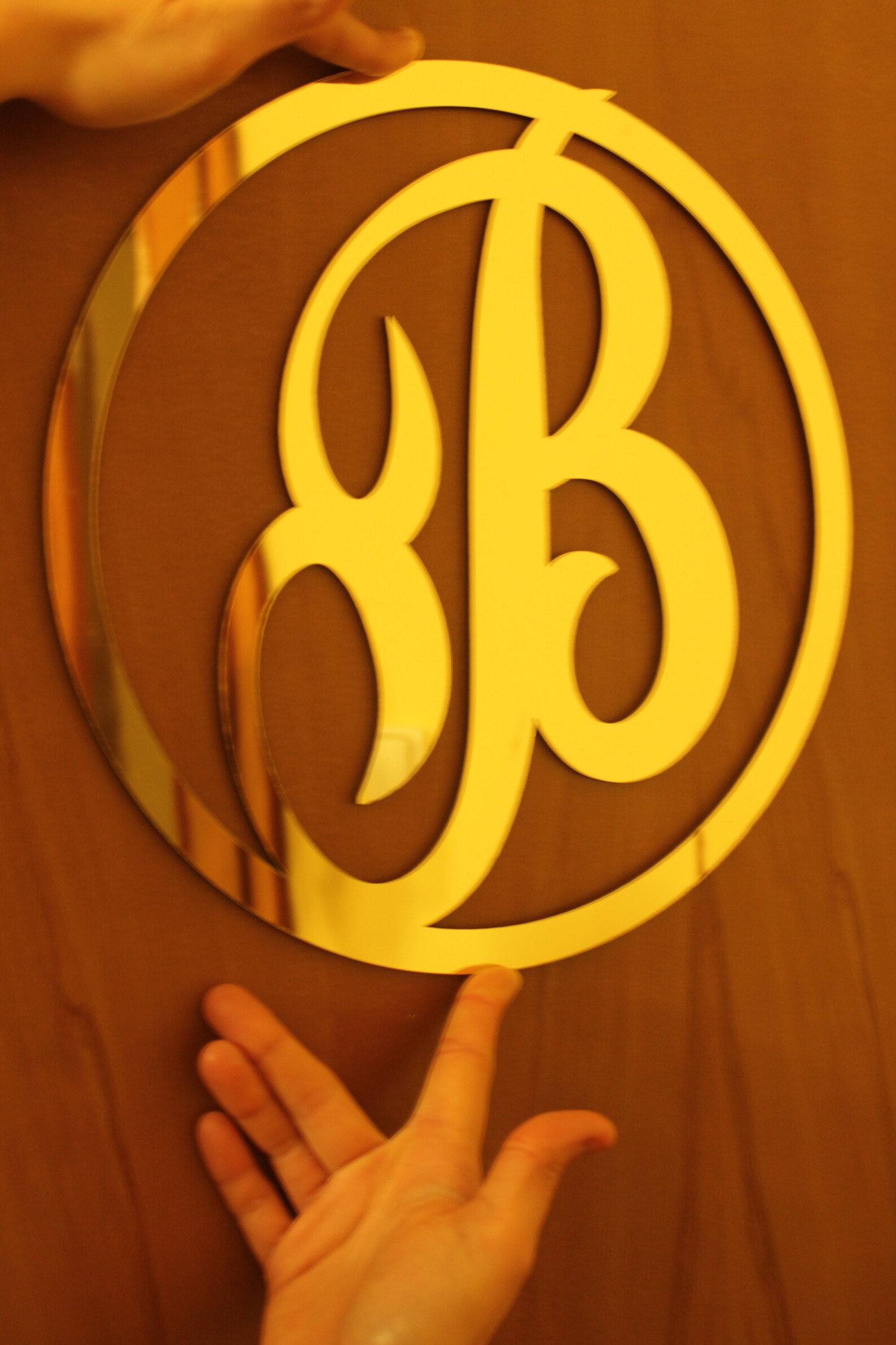 Personalised Mirror Acrylic Wooden Name Wall Hanging Name Etsy