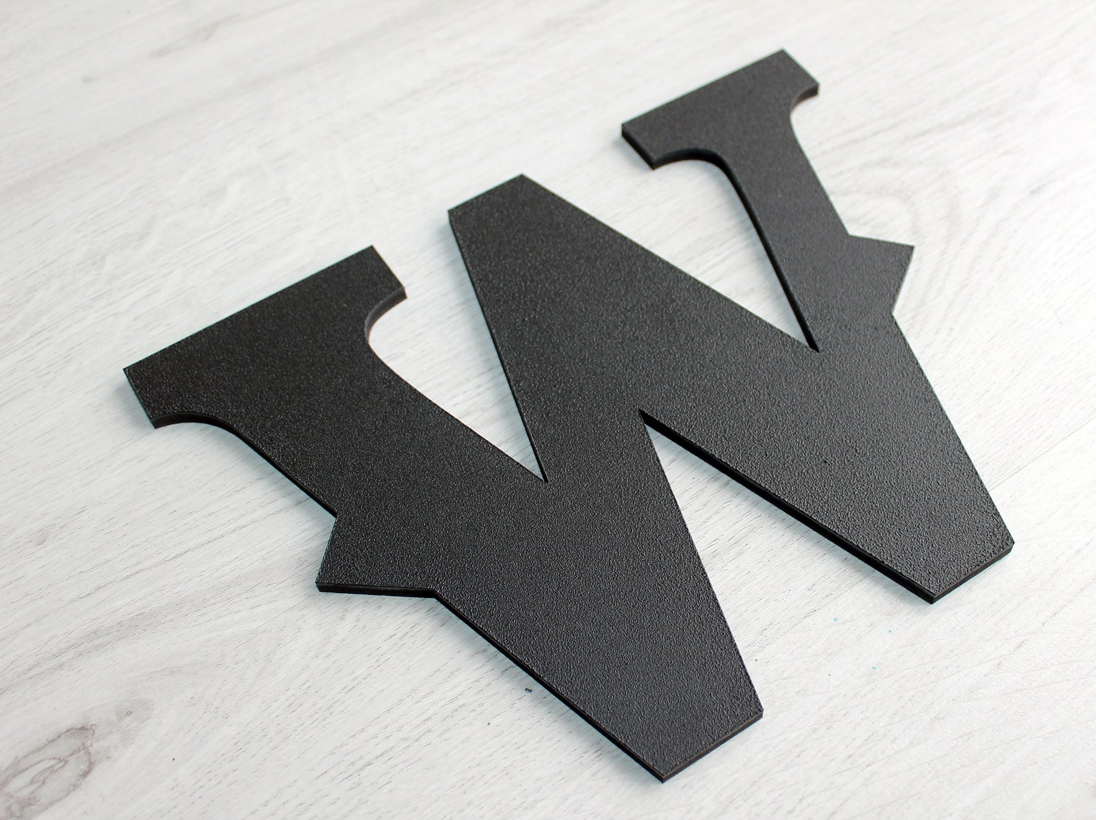 Large Wooden Letters Big Wood Letter 'W' Hand Etsy