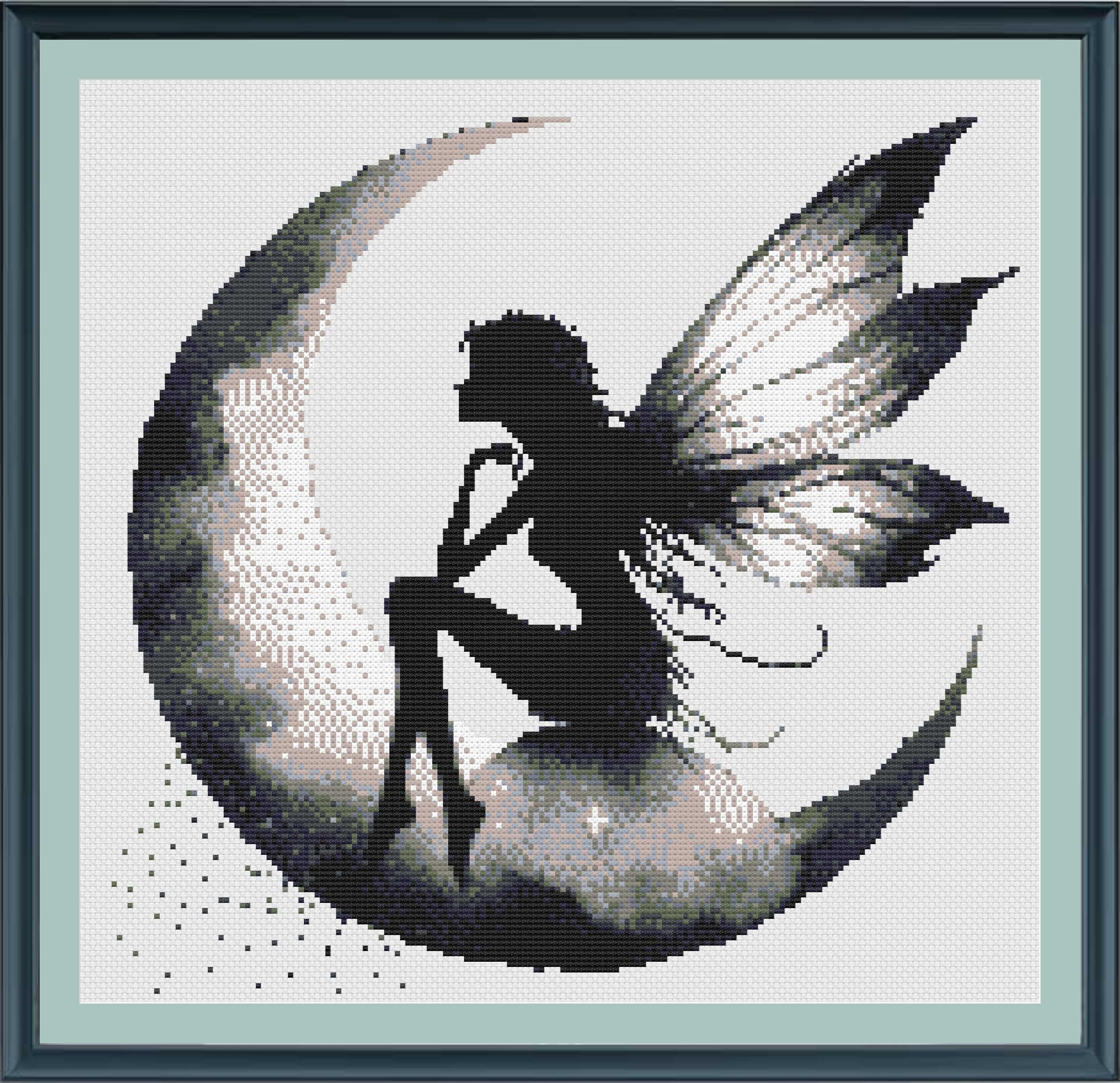 妖精と月の刺繍　額入り　Moon Fairy Spirit クロスステッチ il_fullxfull.5971035550_hjlm.jpg