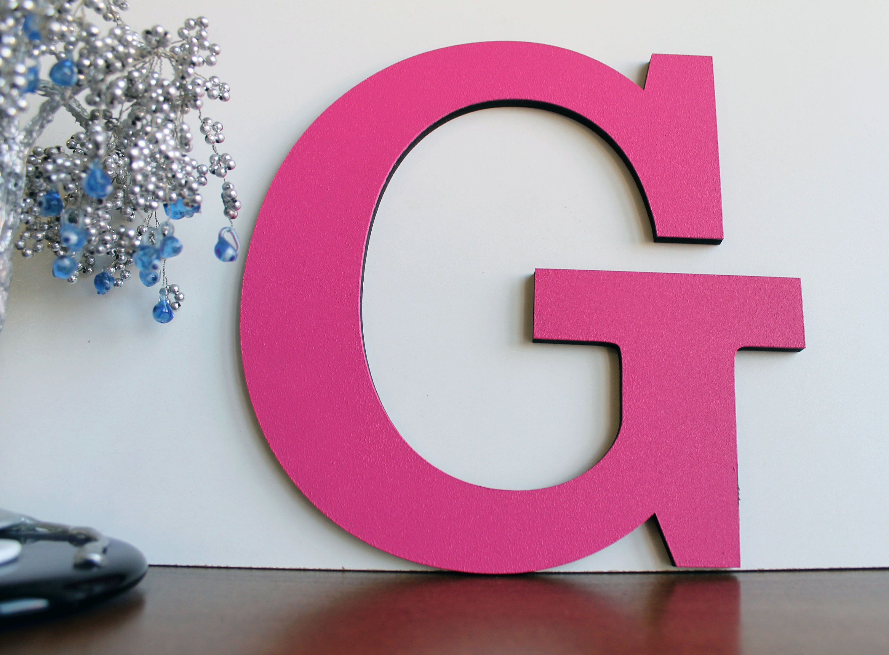 Large Wooden Letters Big Wood Letter 'G' Hand | Etsy