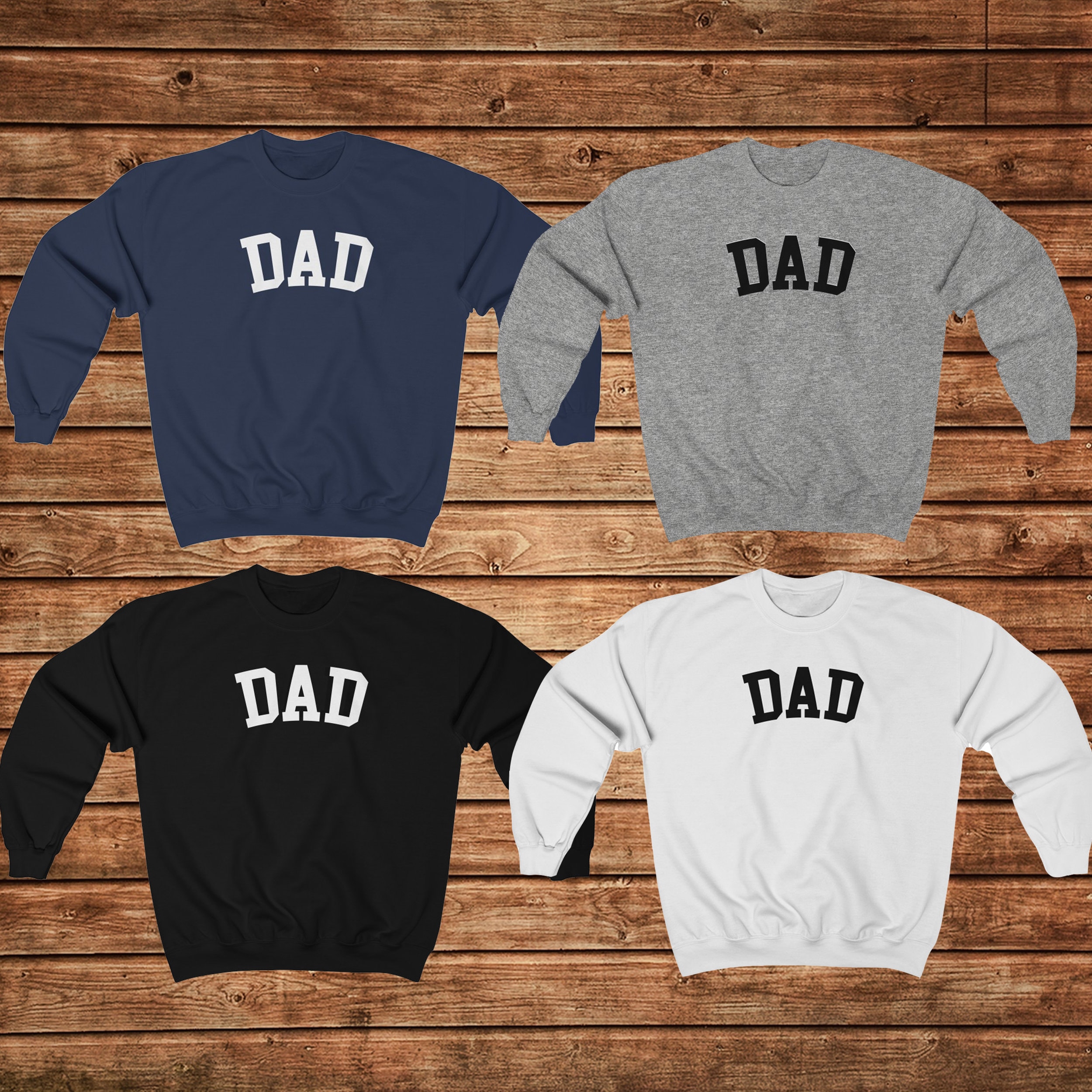 DAD Crewneck Sweatshirt DAD Sweater Etsy