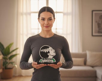 Bride of Frankenstein Light Box with USB LED Backlight