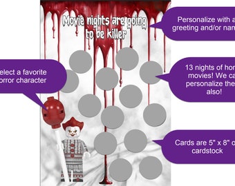 スクラッチ＆スクリーム：ホラースクラッチャーで13夜のホラー映画を解き放とう！デジタルファイルのダウンロード！