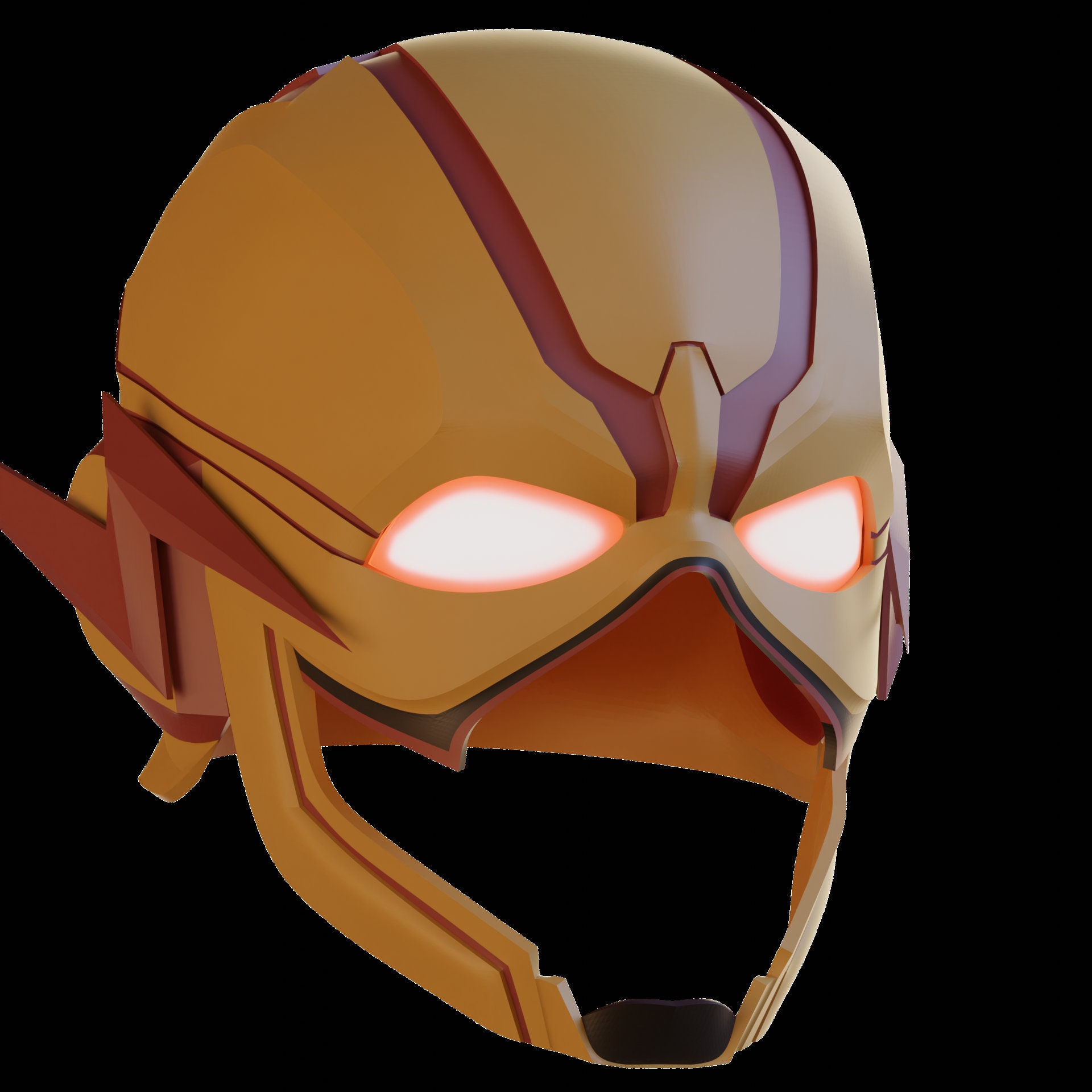 Injustice 2 Reverse Flash Cowl 3D - Etsy